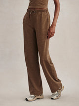 Pants Varley The Easy Pant 32 Teak Olive Marl Apoella