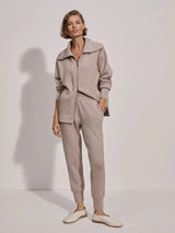 Pants Varley The Slim Pant 25 Taupe Marl Apoella