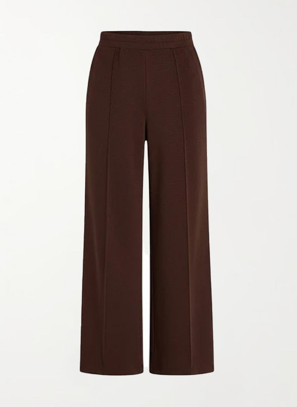 Pants Varley The Wide Leg Pant 30 Coffee Bean Marl Apoella