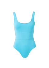 Perugia Over The Shoulder One-Piece Turquoise