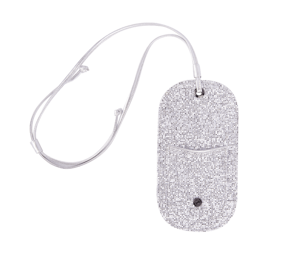 Phone Bags Apoella Lap Glitter Mobile Pouch Silver O/S / Silver Apoella