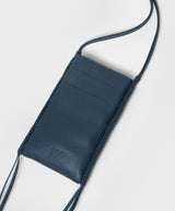 Phone Bags Callista Crafts Pocket Bag Grained Leather Blue O/S Apoella