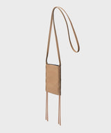 Phone Bags Callista Crafts Pocket Bag Grained Leather Camel O/S Apoella