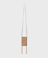 Phone Bags Callista Crafts Pocket Bag Grained Leather Camel O/S Apoella