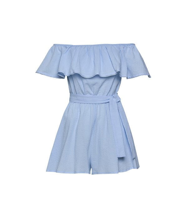 Playsuit Apoella Artemis Off Shoulder Playsuit Sky Apoella