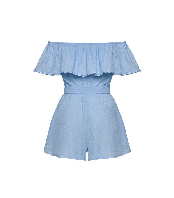 Playsuit Apoella Artemis Off Shoulder Playsuit Sky Apoella