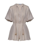 Playsuit Apoella Persephone Linen Playsuit Beige Apoella