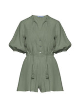 Playsuit Apoella Persephone Linen Playsuit Khaki Apoella