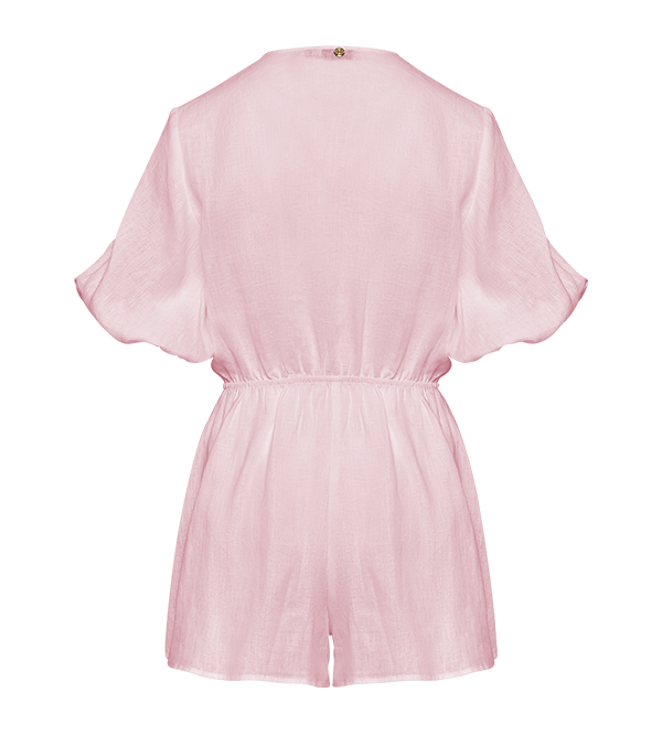 Playsuit Apoella Persephone Linen Playsuit Pink Apoella