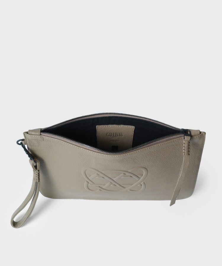 Pochette taupe best sale