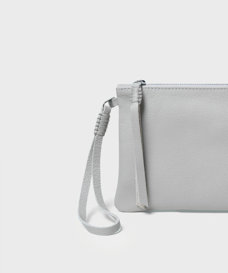Pochette Callista Crafts Slim Pochette Grained Leather Oat O/S / Oat Apoella