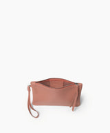Pochette Callista Crafts Slim Pochette Grained Leather Peach O/S / Peach Apoella