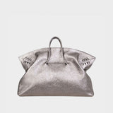 Pochette Park House Swan Clutch Warhol Silver O/S Apoella