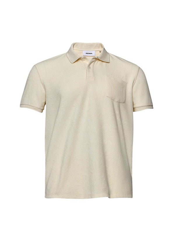 Polos Asoma Apus Terry Polo Ivory Apoella