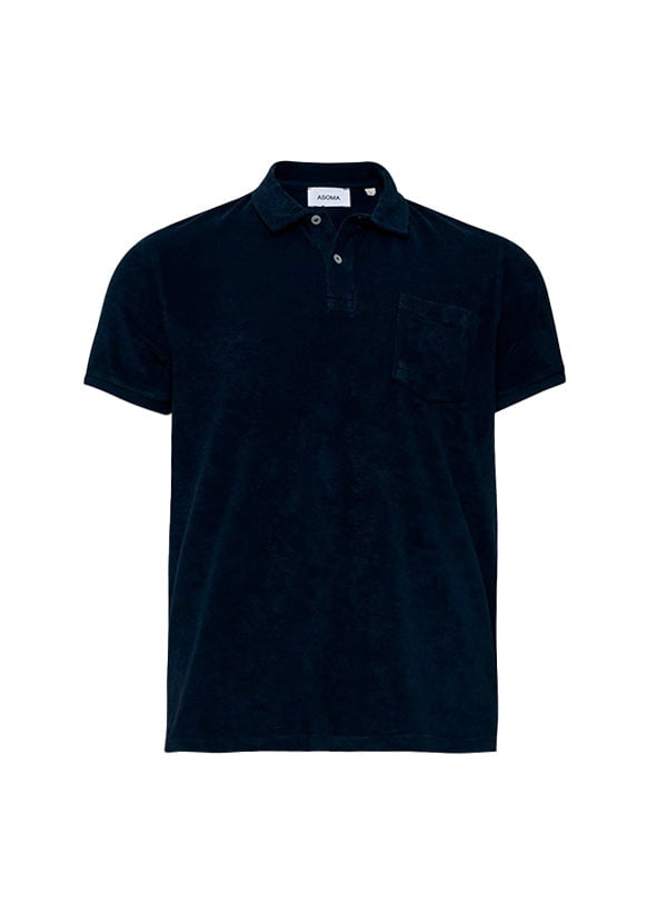Polos Asoma Apus Terry Polo Navy Apoella