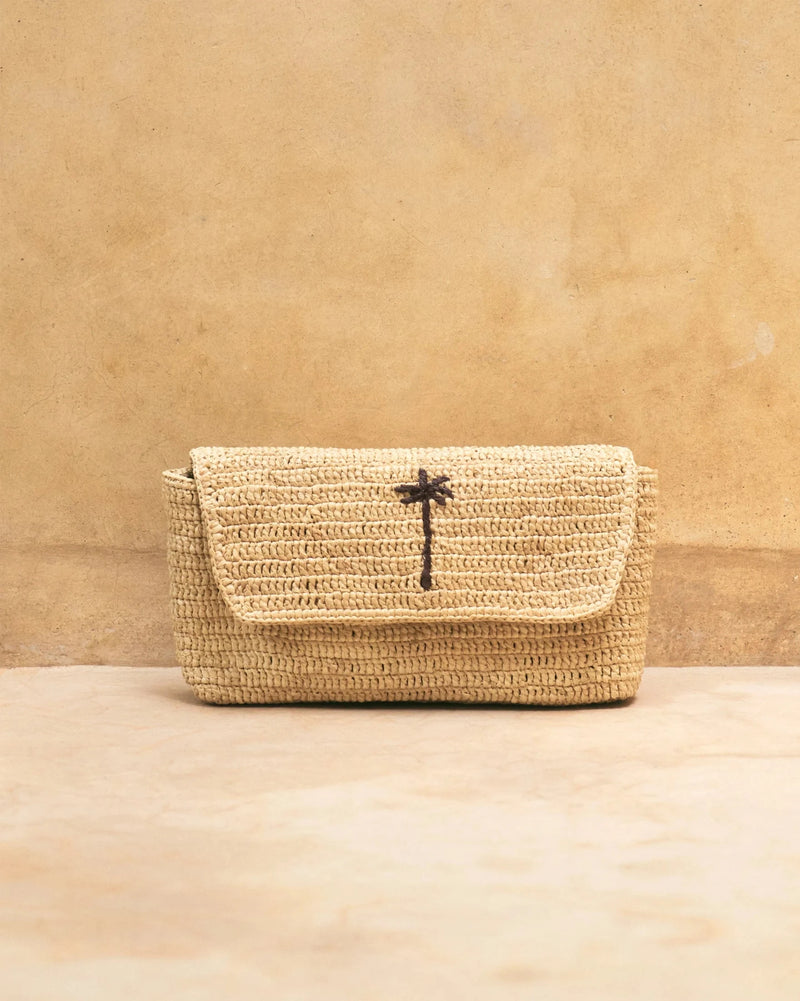 Pouches Manebi Pouch Bag Palm Natural O/S Apoella
