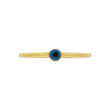 Rings Ileana Makri Blue Eye Ring Gold Plated O/S Apoella
