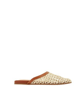 Sandals Ancient Greek Sandals Slipper Vachetta Raffia Mule Natural/Brown Apoella