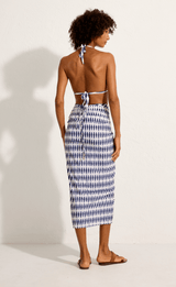 Sarong Lenny Niemeyer Knot Sarong Formentera O/S / Blue Apoella