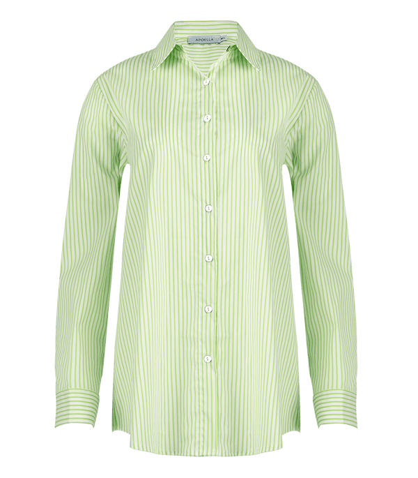 Shirt Apoella Nike Oversized Shirt S/M / White Lime Apoella