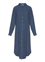 Shirtdress APOELLA Aristi Maxi Shirtdress Denim Apoella