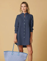 Shirtdress Apoella Aristi Midi Shirtdress Denim Apoella
