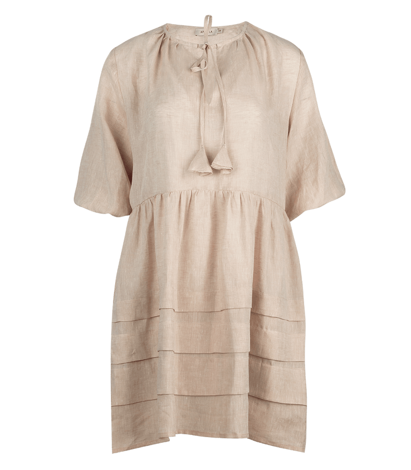 Shirtdress Apoella Cara Linen Mini Dress Beige / O/S Apoella