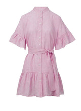Shirtdress Apoella Chara Ruffle Shirtdress Pink O/S / Color Apoella