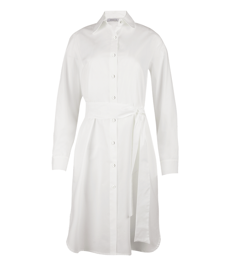 Shirtdress Apoella Kallia Round Shirtdress S / White Apoella