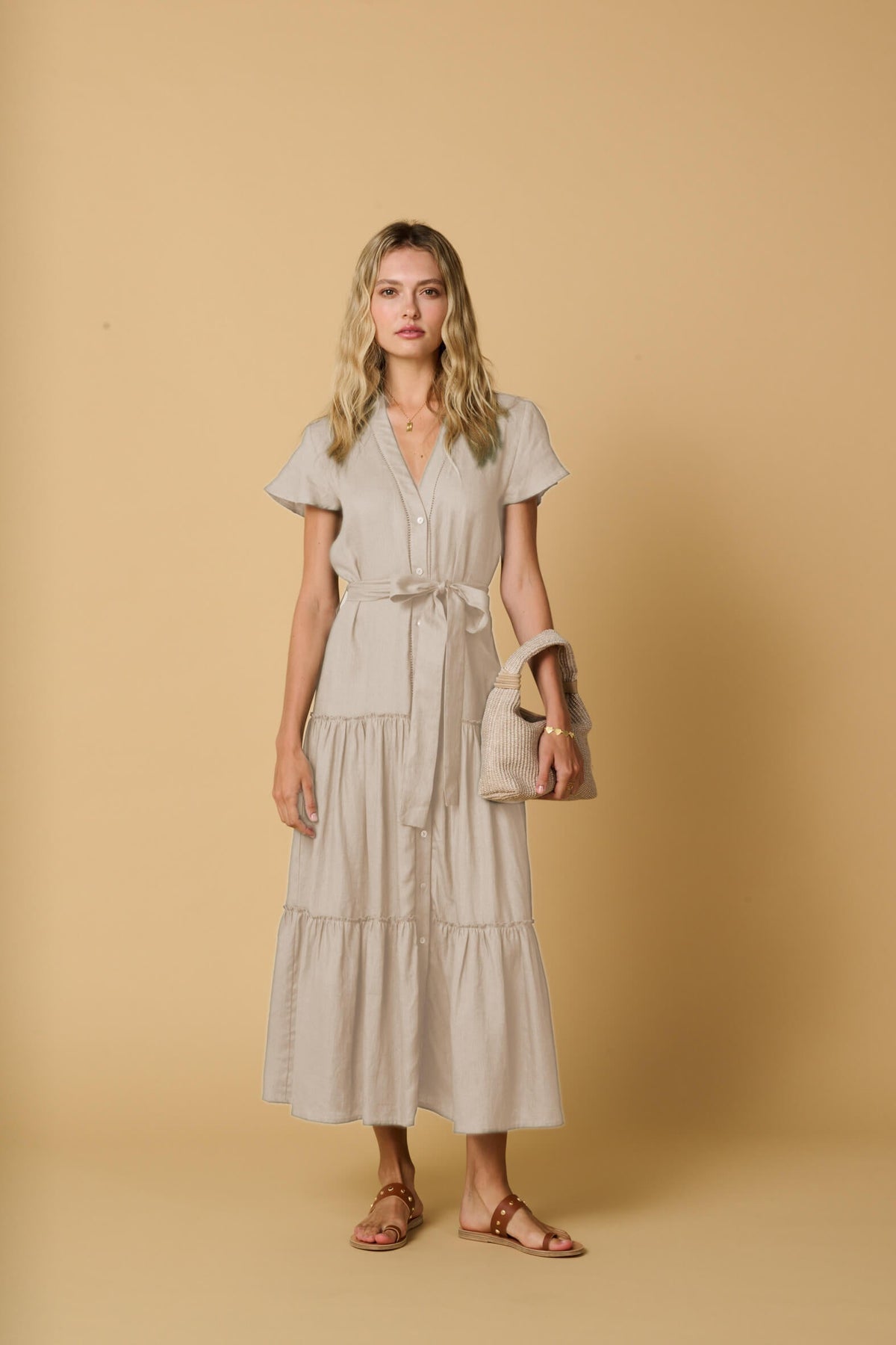 ワンピース 2024AW Apolina Elvi Shirtdress 5-7y 2024AW