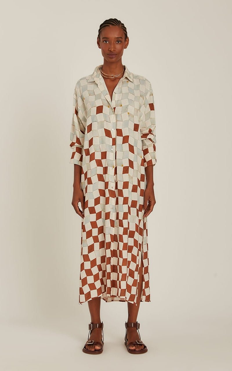 casablanca shirt dress CASABLANCA