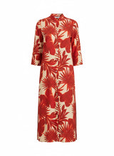 Shirtdress Lenny Niemeyer Side Slit Long Shirtdress Palm M / Palm Apoella