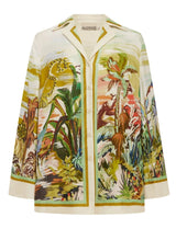 Shirts Alémais Jungle Boogie Silk Shirt Multi Apoella