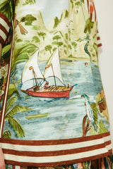 Shirts Alémais Toucan Tango Linen Shirt Multi Apoella