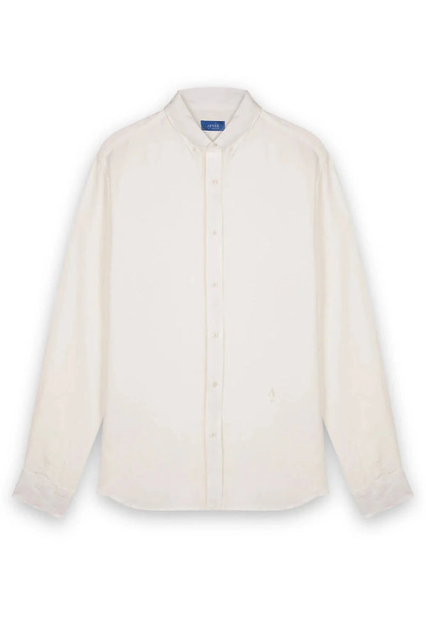 Shirts Apnée Linen Shirt Ecru Apoella