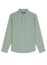 Shirts Apnée Linen Shirt Sage Green Apoella