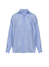 Shirts Apoella Charis Linen Loose Shirt Sky Apoella