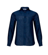 Shirts Apoella Zeus Linen Shirt Denim Apoella