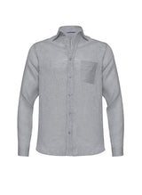 Shirts APOELLA Zeus Linen Shirt Grey Apoella