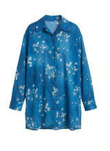 Shirts Blue Cicada Bianca Shirt Bliss O/S / Bliss Apoella