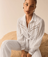 Shirts Charo Ruiz Devi Shirt White Apoella