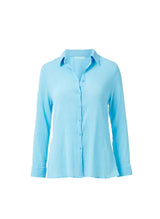 Shirts Melissa Odabash Tina Shirt Turquoise Apoella