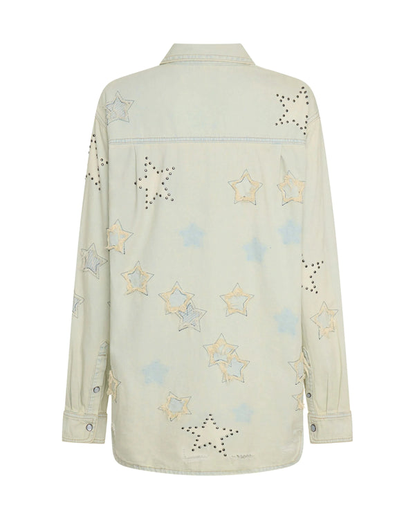 Shirts One Teaspoon Classic Everyday Chambray Denim Shirt Apoella