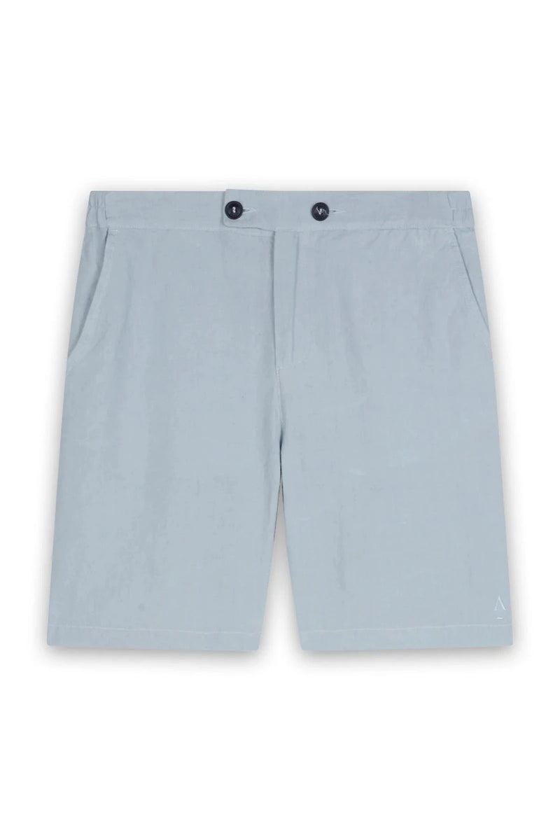 Shorts Apnée Linen Shorts Caribbean Blue Apoella