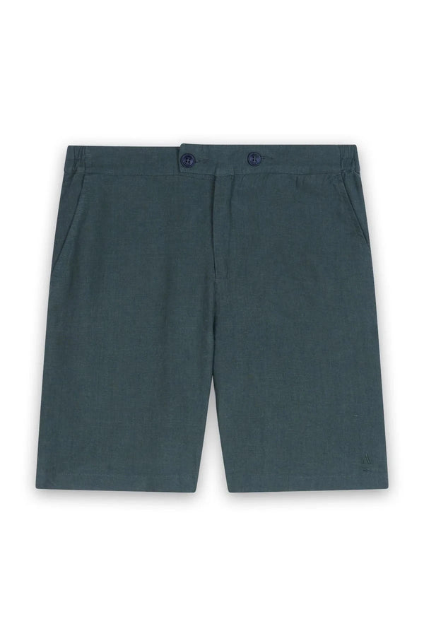 Shorts Apnée Linen Shorts Green Apoella