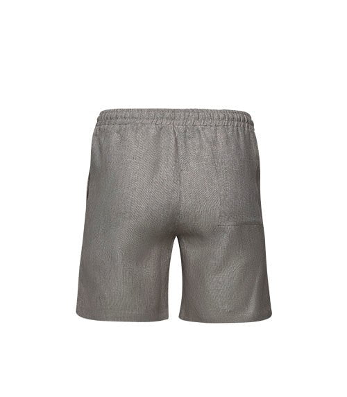 Shorts APOELLA Aries Linen Shorts Khaki Melange Apoella