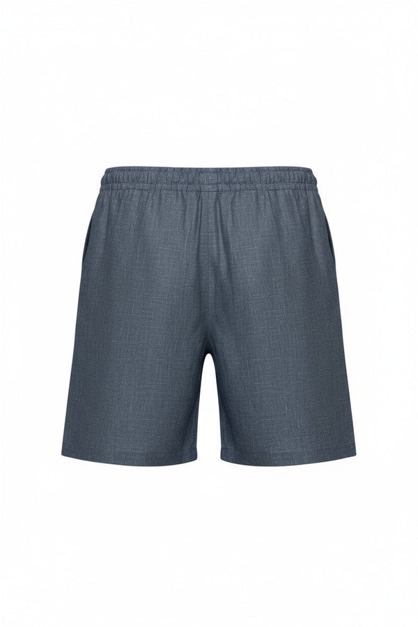 Shorts APOELLA Aries Linen Shorts Light Denim Apoella