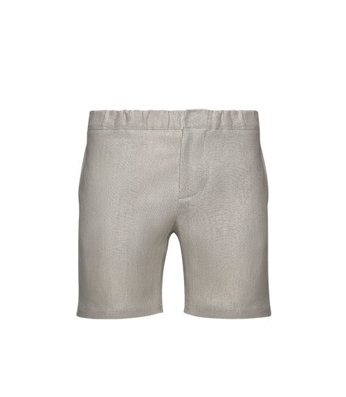 Shorts APOELLA Hermes Linen Shorts Grey Apoella