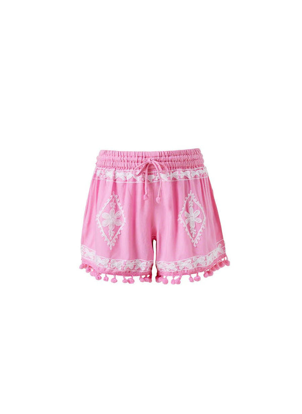 Shorts Melissa Odabash Baby Sienna Shorts Pink/White Apoella