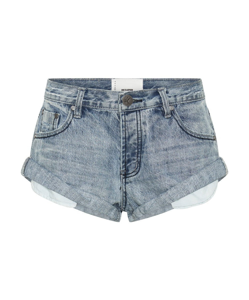 Salty Dog Teaspoon Denim Bandit Low Waist Denim Shorts Salty